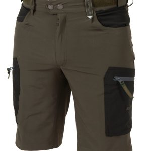 Dovrefjell Comfort Fit shortsit, tumman vihreä-harmaa, miehet