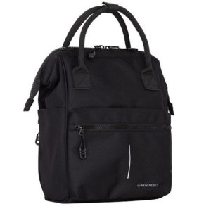 New Rebels Valor Weverly 14” reppu | vettä hylkivä työ-koulureppu, musta