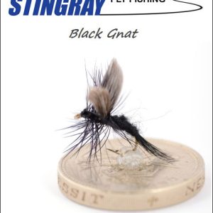 Black Gnat #16 pintaperho, Stingray Fly Fishing