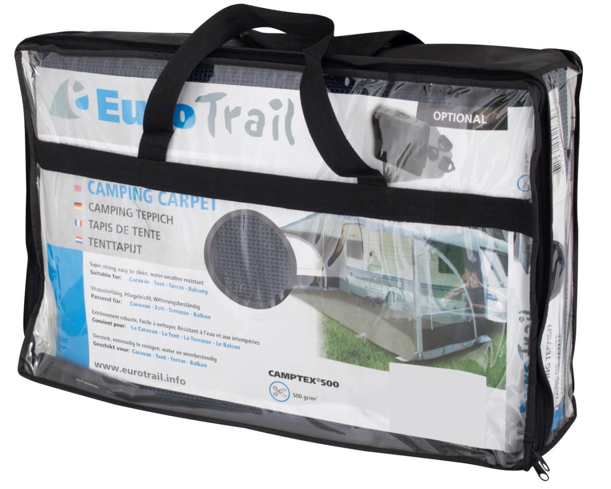 Eurotrail Camptex telttamatto 250 * 200cm, laivastonsininen