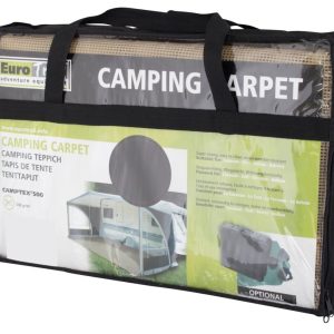 Eurotrail Camptex -matto – 250 * 600 cm – puuhiili