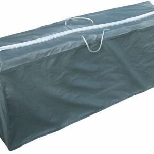 Eurotrail-laukku puutarhakalustetyynyille – polyesteri – 125 x 32 x 50 cm – harmaa