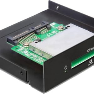 DeLOCK muistikortinlukija, sisäinen/3,5″, SATA, CFast, 1 paikka