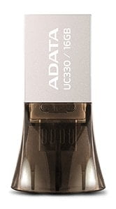 ADATA UC330 USB-muisti, 16GB, musta/hopea