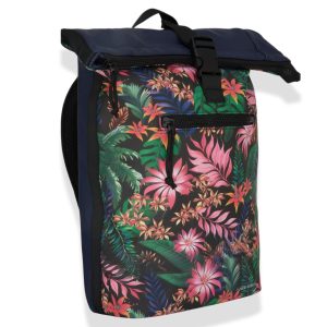 New Rebels Mart Flowerpower Rolltop reppu, 16L