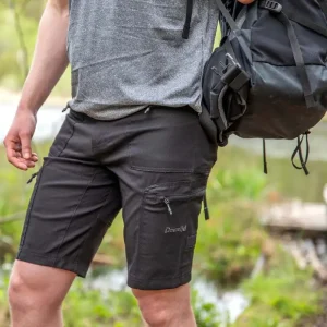 Dovrefjell Kvist Quick Dry Shortsit miehille, MUSTA S-L