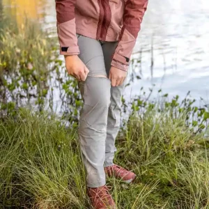 Gullfoss housut, Zip-Off, Moon Mist, naiset XS-2XL